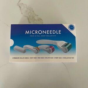 Microneedle, face and full body, roller kit, new inbox,‎ sealed, six piece